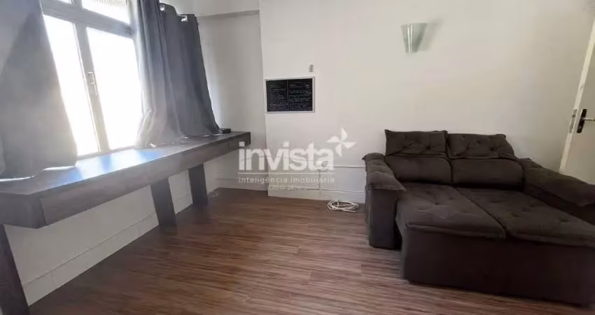 Apartamento com 1 quarto para alugar no Gonzaga, Santos 