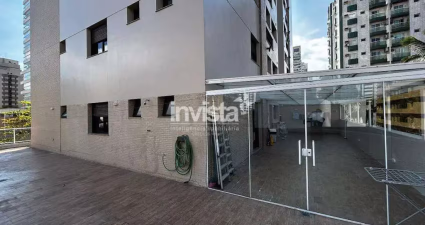 Apartamento com 3 quartos para alugar no Gonzaga, Santos 