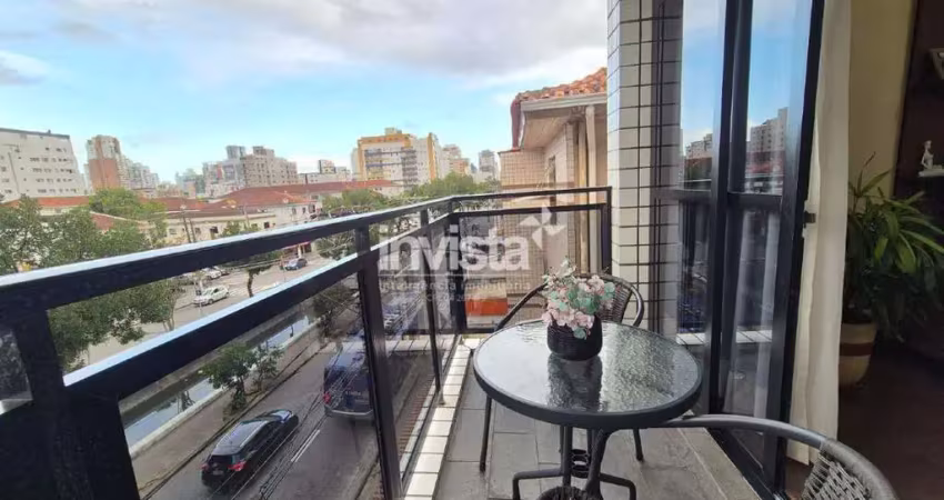 Apartamento com 3 quartos à venda no Campo Grande, Santos 