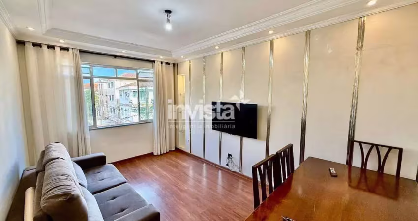 Apartamento com 2 quartos à venda no Embaré, Santos 
