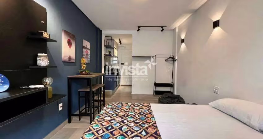 Apartamento com 1 quarto à venda no José Menino, Santos 