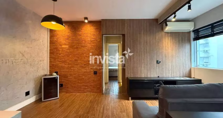 Apartamento com 2 quartos para alugar no Boqueirão, Santos 