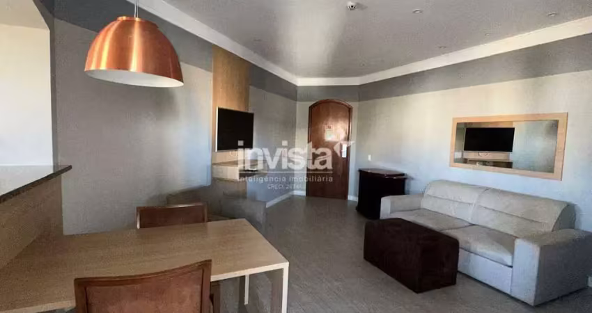 Flat com 1 quarto para alugar no Gonzaga, Santos 