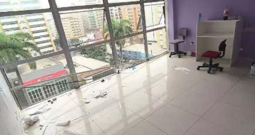 Sala comercial para alugar no Gonzaga, Santos 