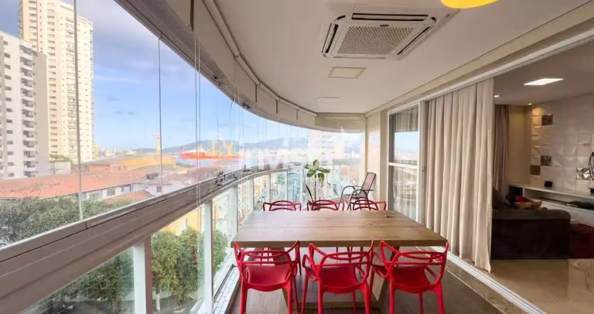 Apartamento com 4 quartos à venda no Ponta da Praia, Santos 