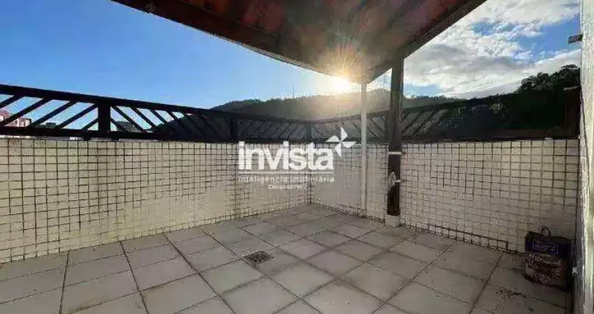 Apartamento com 1 quarto para alugar no José Menino, Santos 