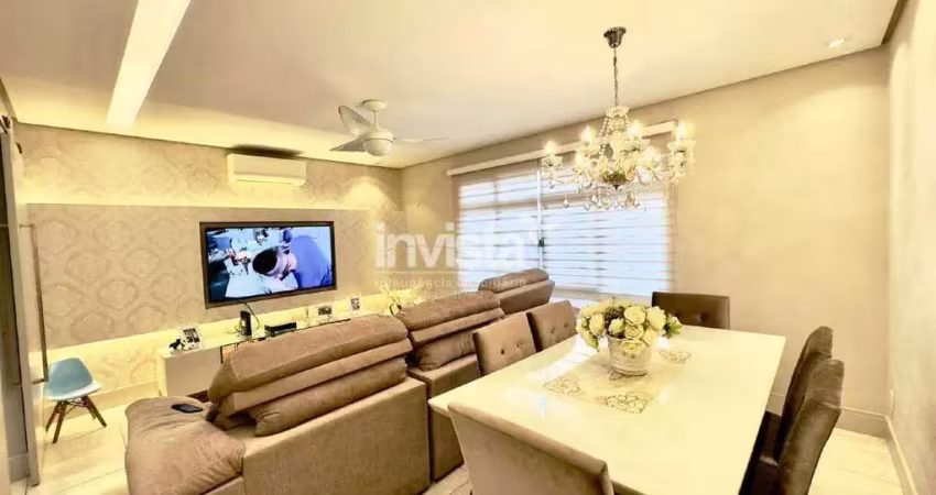 Apartamento com 2 quartos à venda no Encruzilhada, Santos 