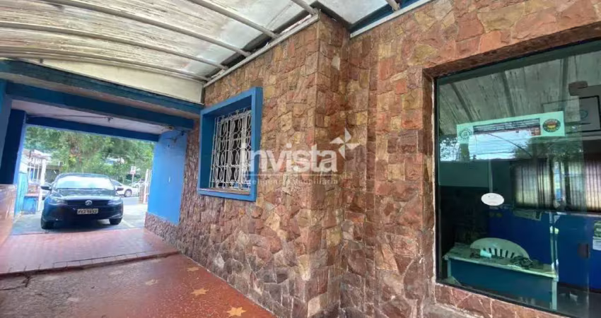 Casa com 4 quartos para alugar no Marapé, Santos 