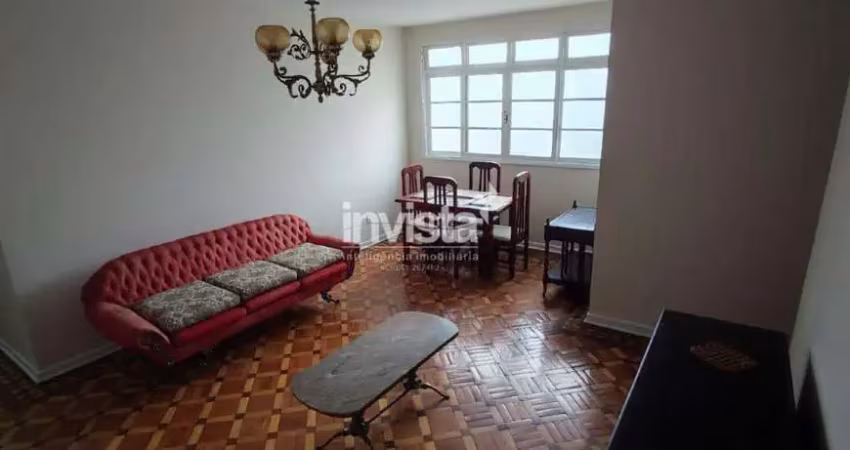 Apartamento com 2 quartos para alugar no Campo Grande, Santos 
