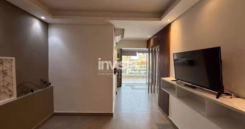 Apartamento com 1 quarto para alugar no Ponta da Praia, Santos 