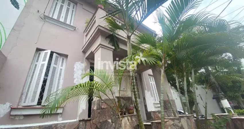 Casa com 5 quartos para alugar no Pompéia, Santos 