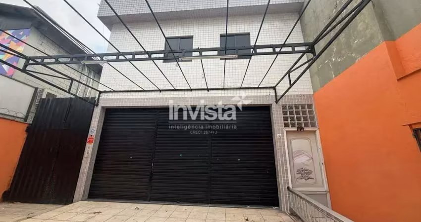 Ponto comercial para alugar na Vila Mathias, Santos 