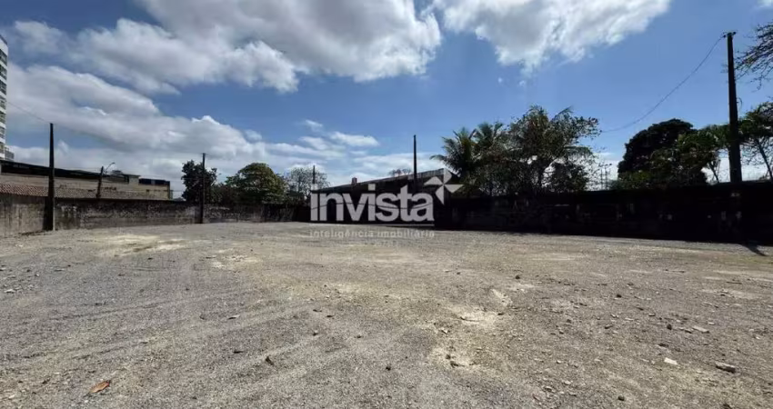 Terreno para alugar com 2000 m² para transportadora e outros fins em santos