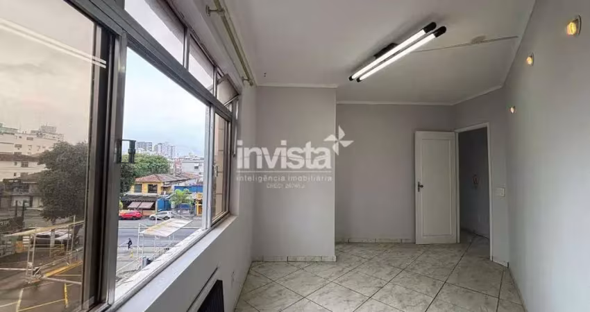 Sala comercial para alugar na Aparecida, Santos 
