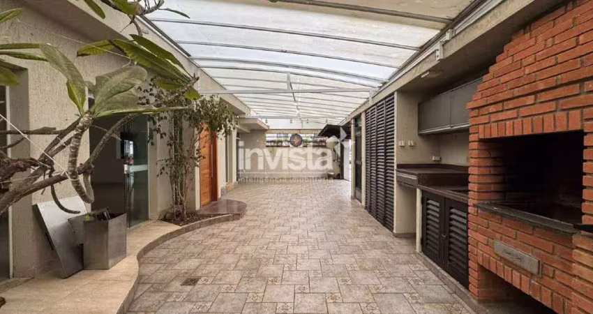 Casa / ponto comercial / loja para alugar em esquina no gonzaga em santos