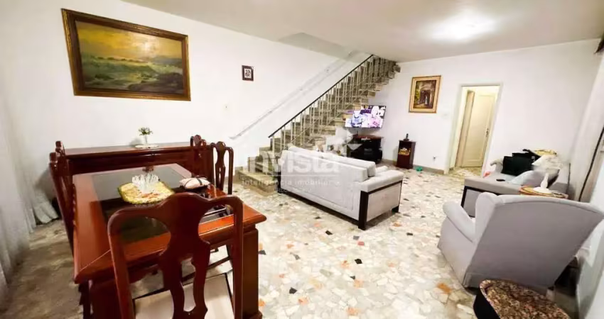 Casa com 3 quartos à venda no José Menino, Santos 