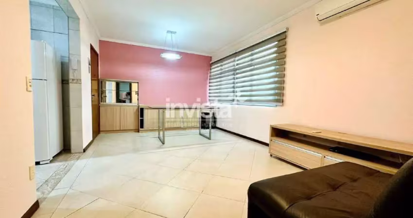 Apartamento mobiliado no gonzaga. 3 dorms com suite. 1 vaga