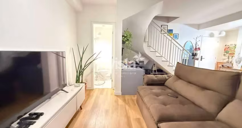 Apartamento mobiliado duplex para locação no josé menino