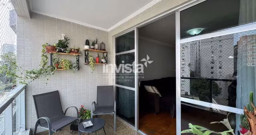 Apartamento de 3 dormitórios e dependência completa com 205 m² no josé menino em santos