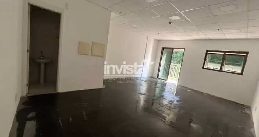 Sala comercial para alugar no Valongo, Santos 