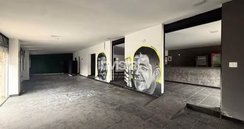 Ponto comercial para alugar no Macuco, Santos 