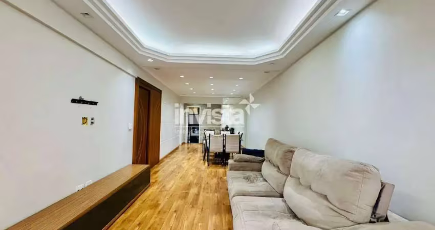 Apartamento com 2 quartos à venda no Marapé, Santos 