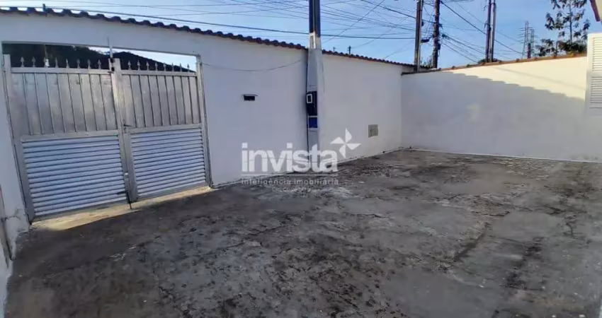 Casa com 2 quartos para alugar no Santa Maria, Santos 