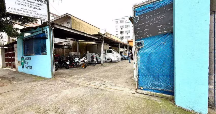 Terreno com potencial extraordinário na avenida pedro lessa – embaré, santos.