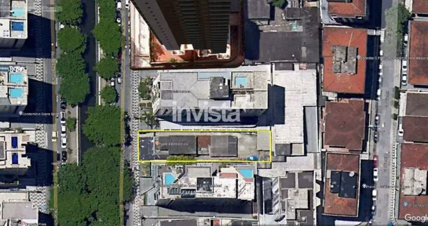 Terreno comercial para alugar no Gonzaga, Santos 