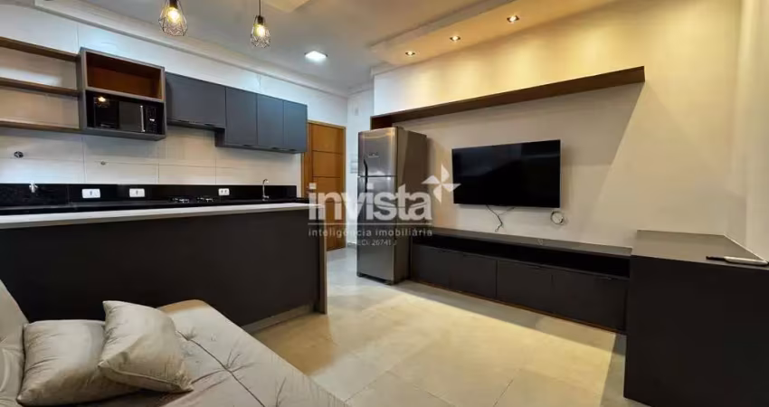 Apartamento com 1 quarto à venda no José Menino, Santos 