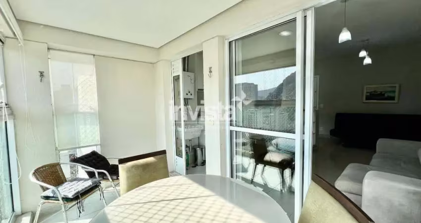 Apartamento com 1 quarto à venda no José Menino, Santos 