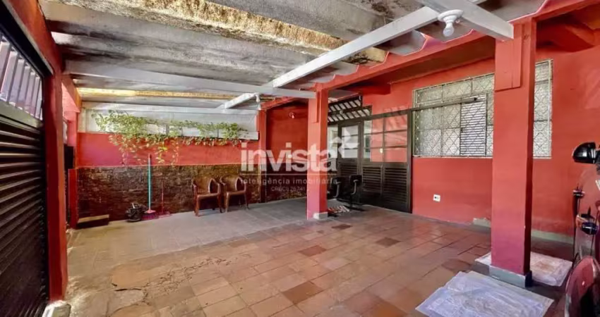 Comprar sobrado de 4 quartos na vila mathias em santos