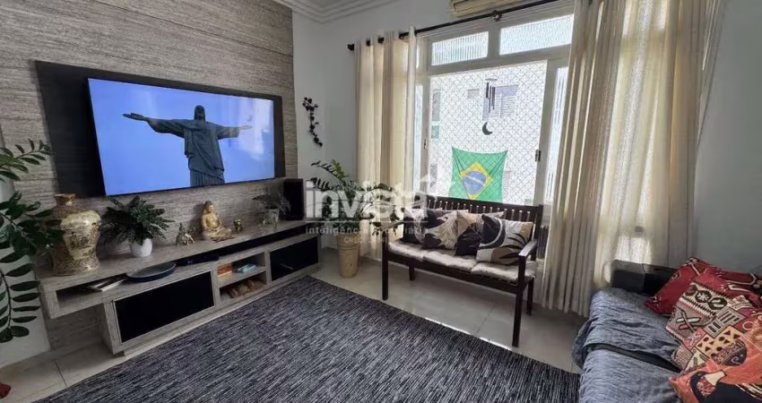 Apartamento com 2 quartos à venda na Aparecida, Santos 