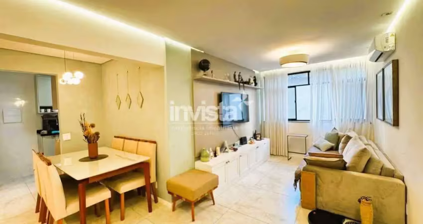 Apartamento com 2 quartos à venda na Aparecida, Santos 