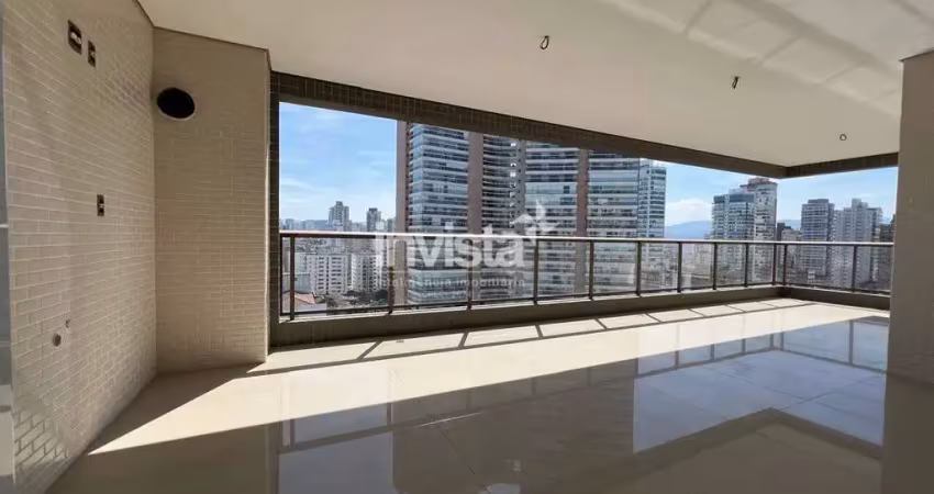 Apartamento com 3 quartos à venda no Embaré, Santos 