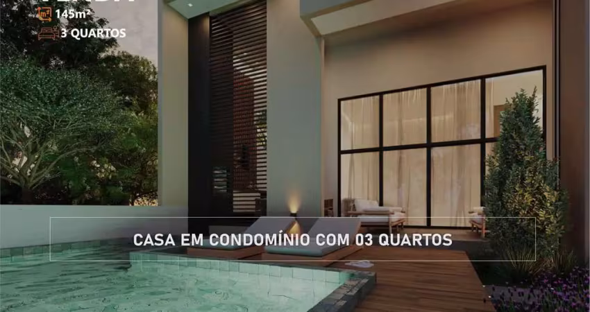 Lançamento no porto manguaba - casa com 145m² e 3 quartos + piscina