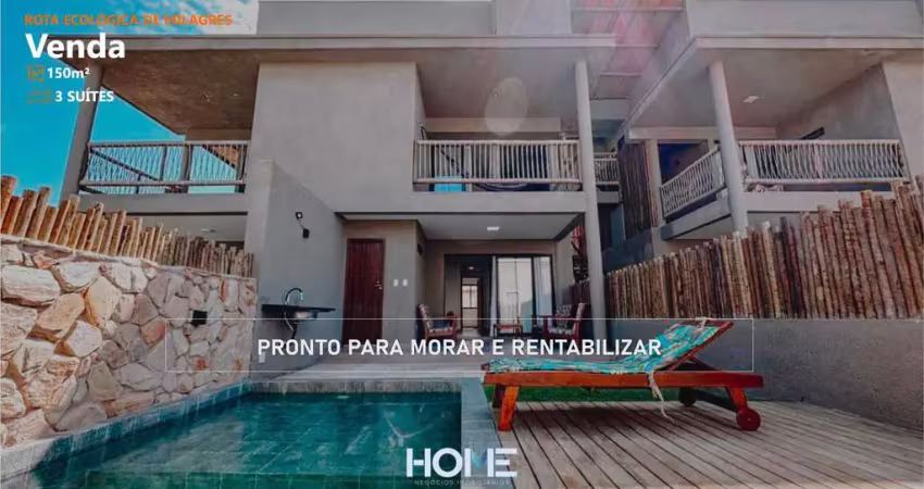 Hvar - casa duplex com 3 suítes, piscina privativa - na praia do marceneiro