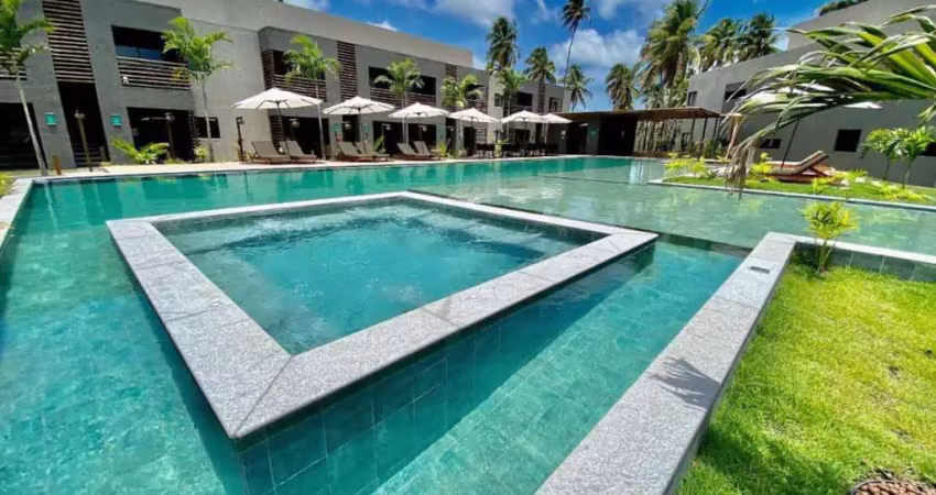 Villas manatee - apto de 2 suítes com 63m² na praia do patacho