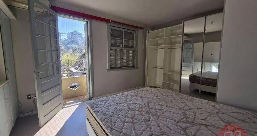 Apartamento com 3 dormitórios para alugar, 120 m² por r$ 2.550,00/mês - rio branco - porto alegre/rs
