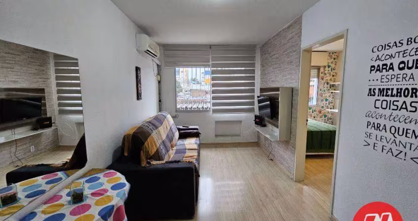 Na avenida ipiranga 1 suite, mobiliado, reformado com infraestrutura.