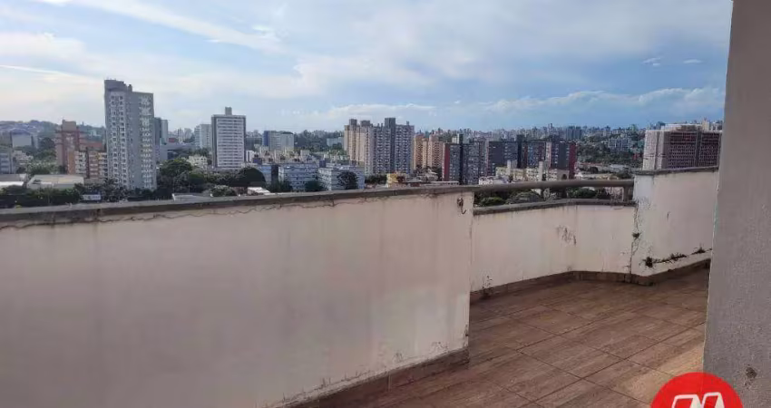 Próximo da PUC, cobertura com 3 dormitórios, 2 vagas e infraestrutura...ri