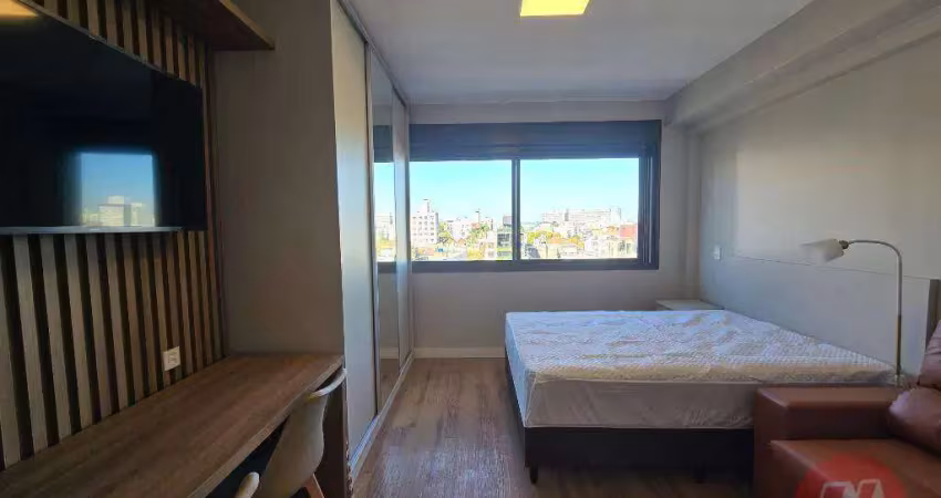 Studio para alugar, 25 m² por r$ 3.805,00/mês - rio branco - porto alegre/rs