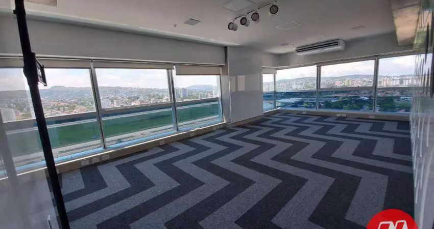 Sala comercial com 2 salas para alugar no Cristal, Porto Alegre 