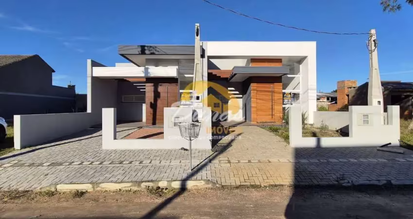 Geminada de alto padrão construtivo em nova tramandaí