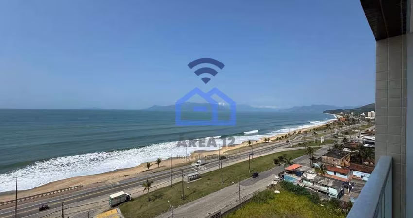 Apartamento frente-mar à venda na praia do Massaguaçu - 3 dormitórios, sendo 1 suíte, dois banheiro