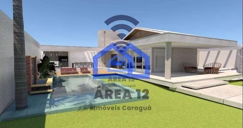 Casa nova à venda na Martim de Sá - 3 suítes, 2 salas, varanda, área gourmet, garagem independente