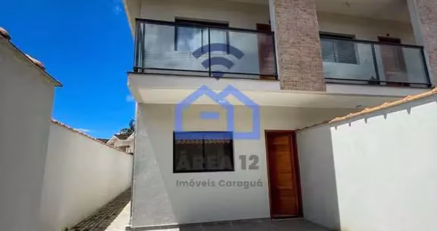 Casa à venda no bairro martim de sá em caraguatatuba, sp - recém construída, ótima oportunidade de