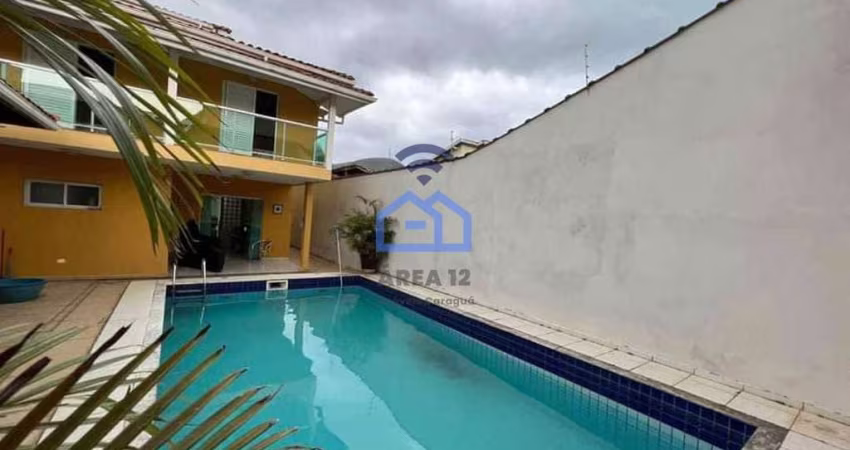 Excelente sobrado à venda com 4 dorm sendo 2 suites com varanda, piscina e área gourmet , Martim de