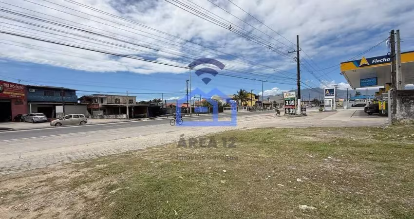 Área à venda no bairro praia das palmeiras em caraguatatuba, sp - área de 808m² à beira da rodovia