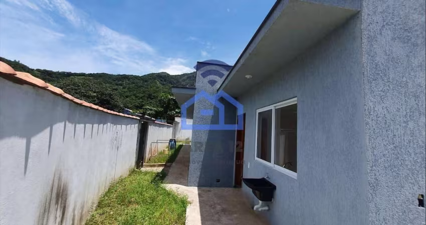 Casa de 2 dormitórios para locação no bairro do Jaraguazinho em Caraguatatuba, SP - Venha morar com